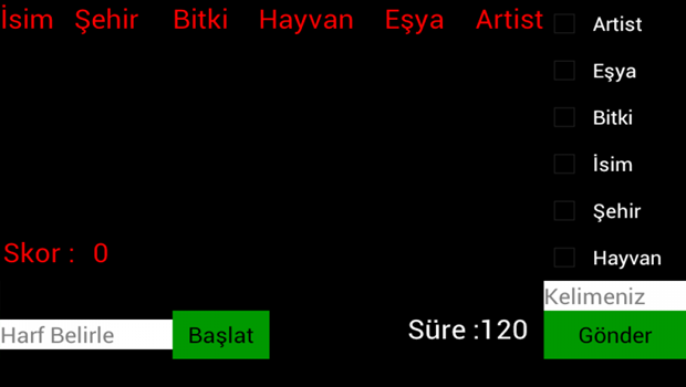 isimşehirhayvan